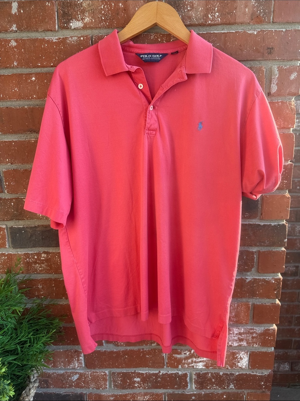 Polo Golf by Ralph Lauren Pink Coral Short-Sleeve Polo